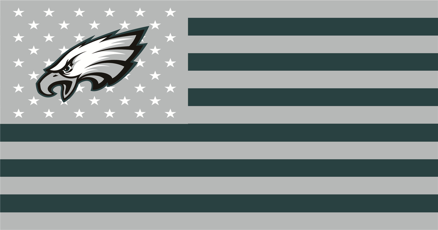 Philadelphia Eagles Flags fabric transfer